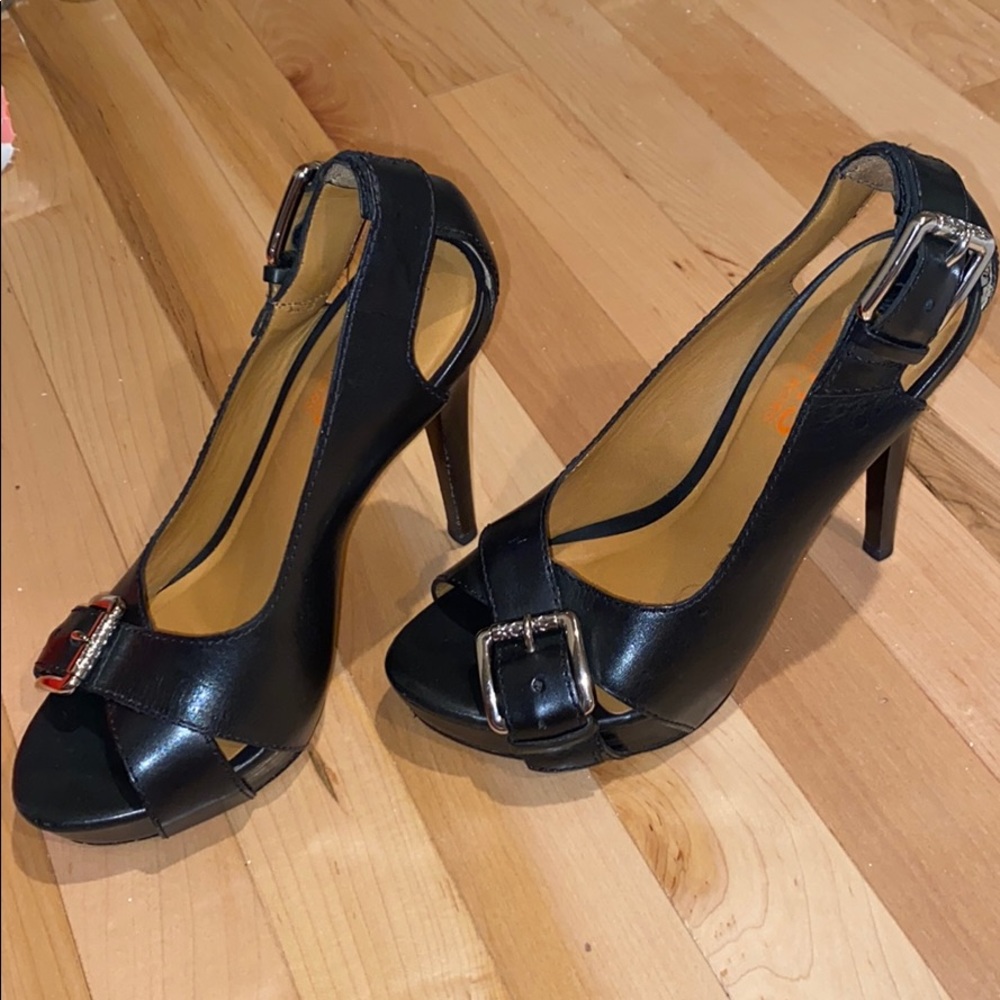 Michael kors black heels